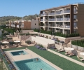 ESPMI/AF/002/37/81A118/00000, Majorque, Font de Sa Cala, à vendre appartement neuf avec piscine et jardin communautaire